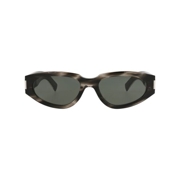 Round-Frame Recycled Acetate Sunglasses - Picture 1 of 5
